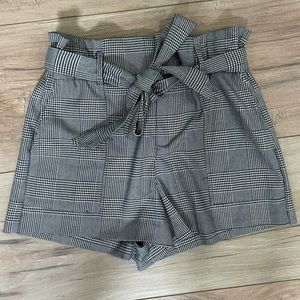 Zara plaid shorts